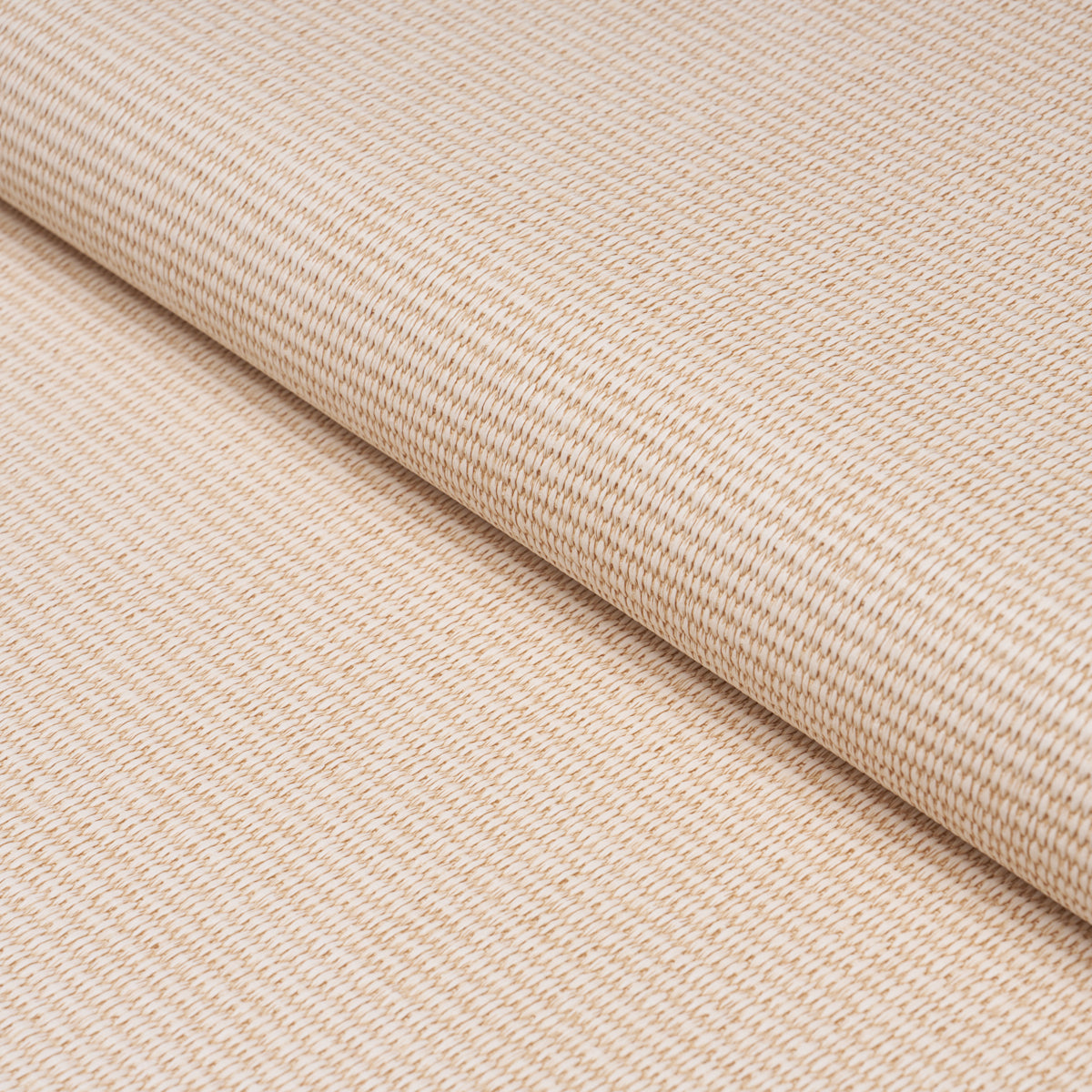 Vegan Leather Basketweave In/Out - Neutral - Schumacher 87810 Fabric