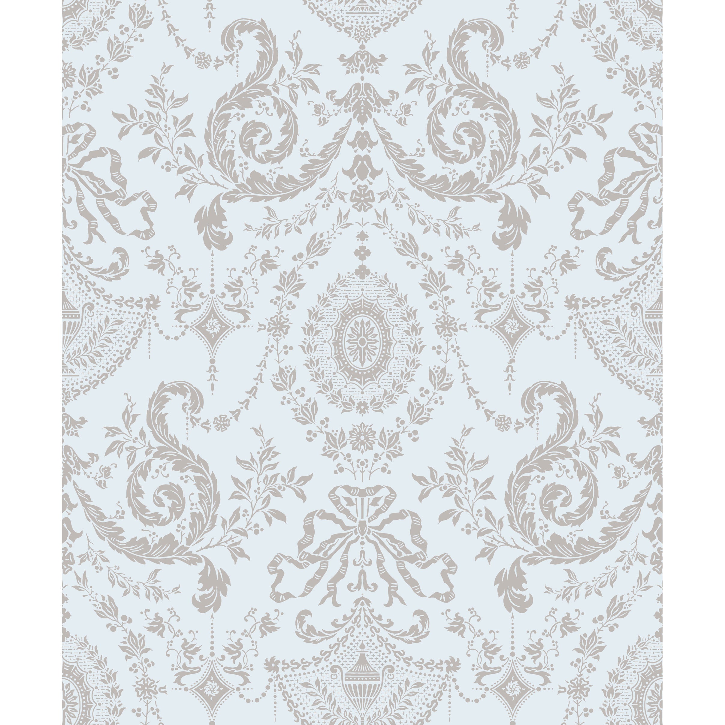 Woolverston - Seafoam - Cole & Son Wallpaper