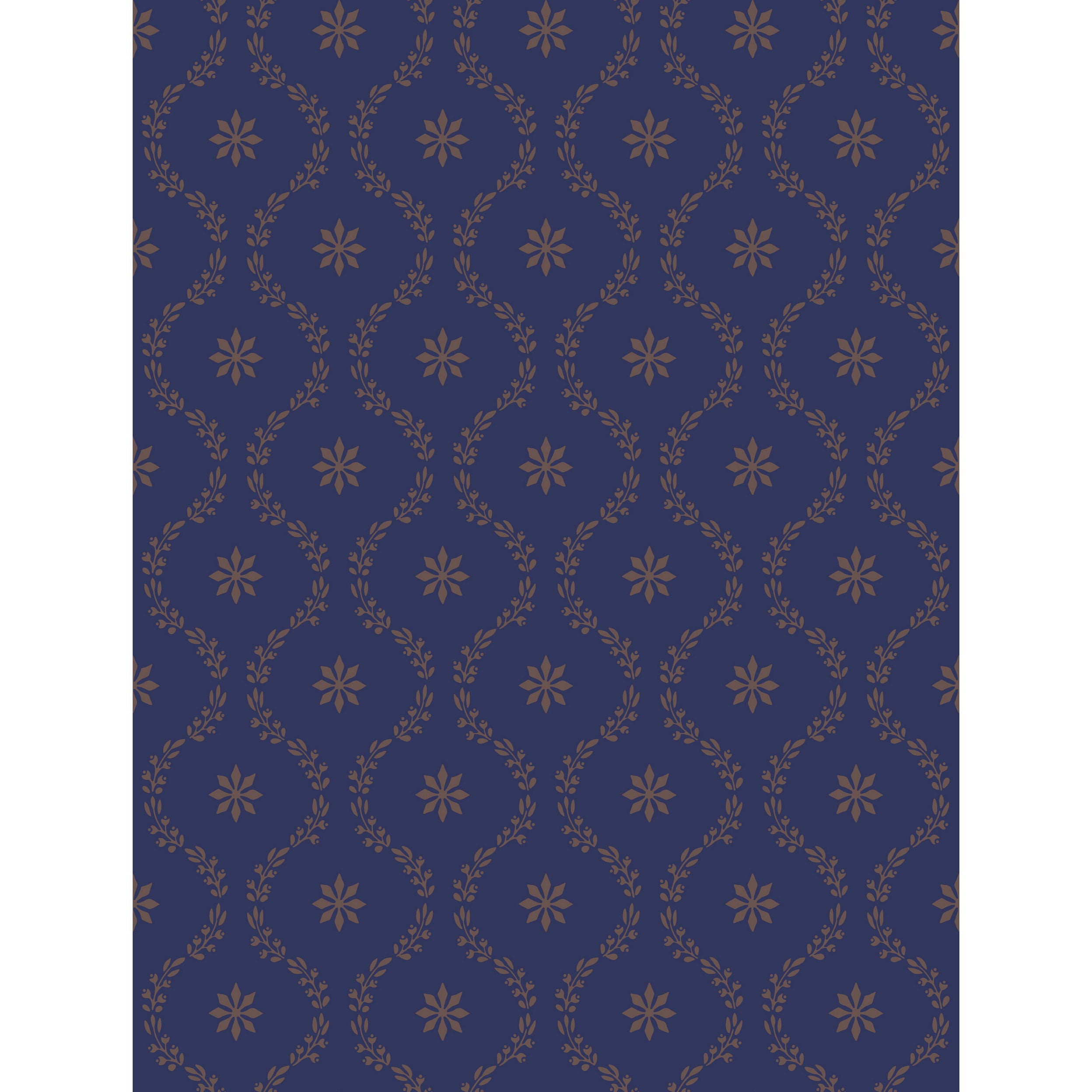 Clandon - Navy - Cole & Son Wallpaper