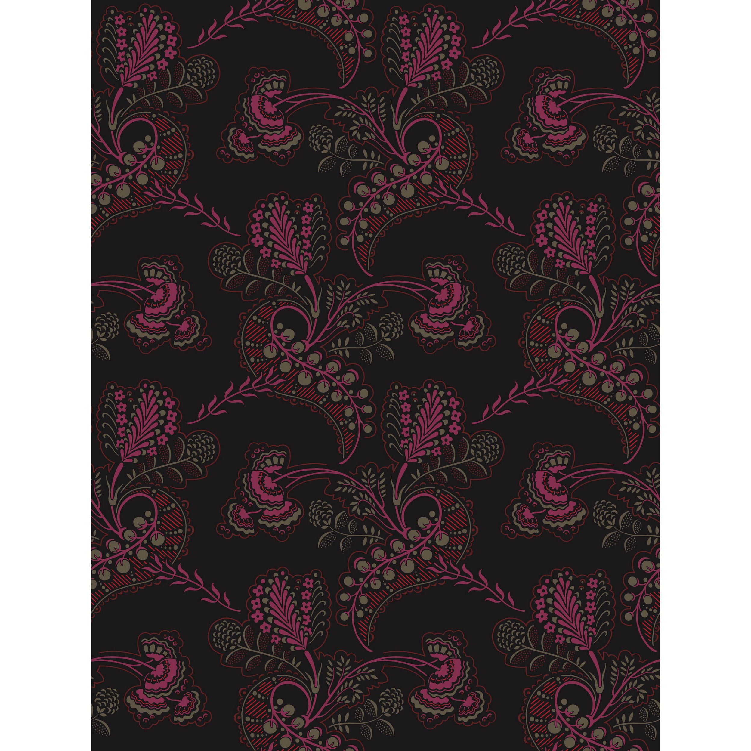 Hartford - Noir - Cole & Son Wallpaper