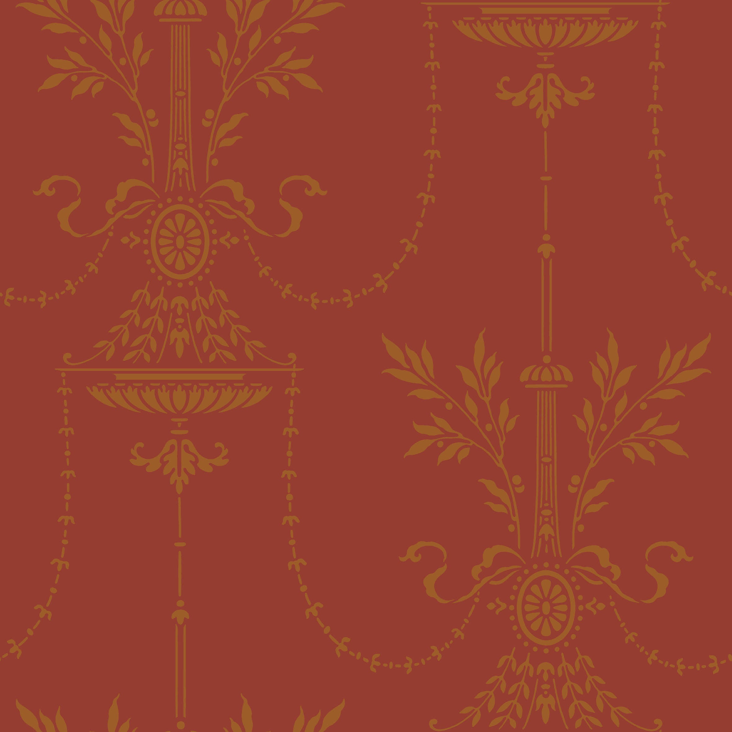 Dorset - Rouge - Cole & Son Wallpaper
