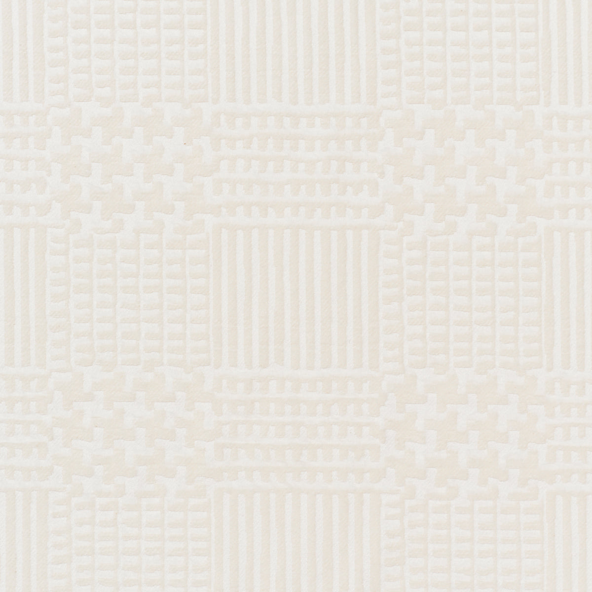 Fuzzy Plaid - Nacre - Schumacher 88010 Fabric - Schumacher Fabric