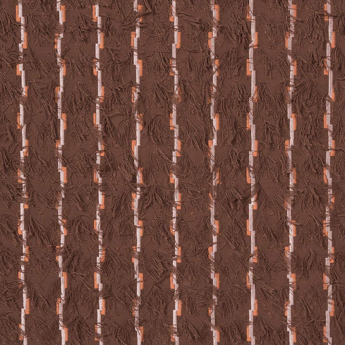 Groove - Terracotta - Schumacher 88020 Fabric - Schumacher Fabric