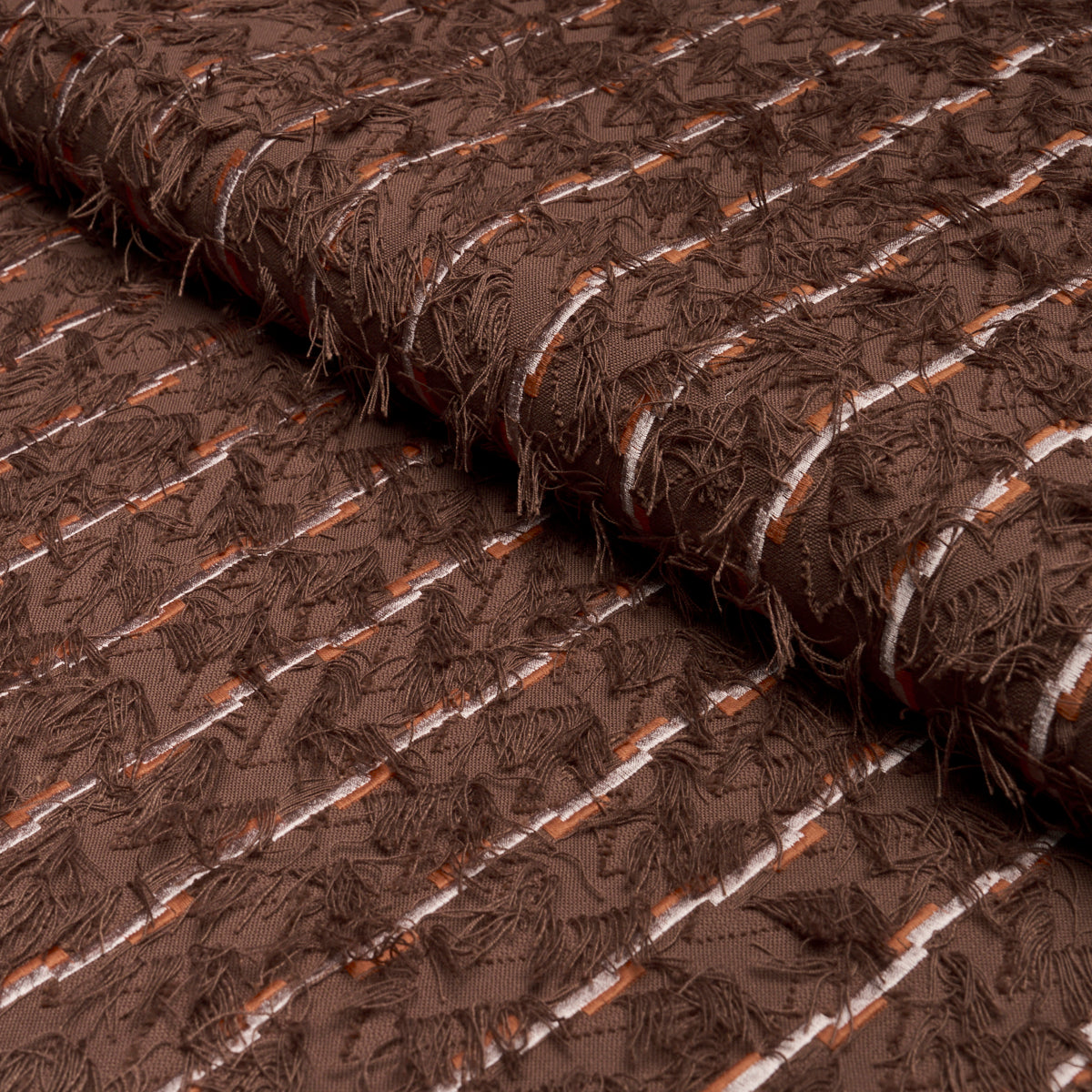 Groove - Terracotta - Schumacher 88020 Fabric