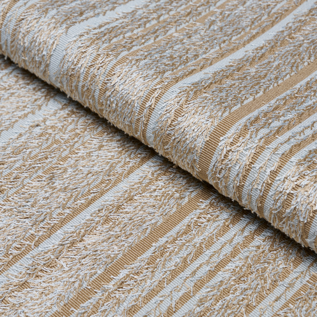 Groove Cut Velvet - Sand - Schumacher 88030 Fabric - Schumacher Fabric