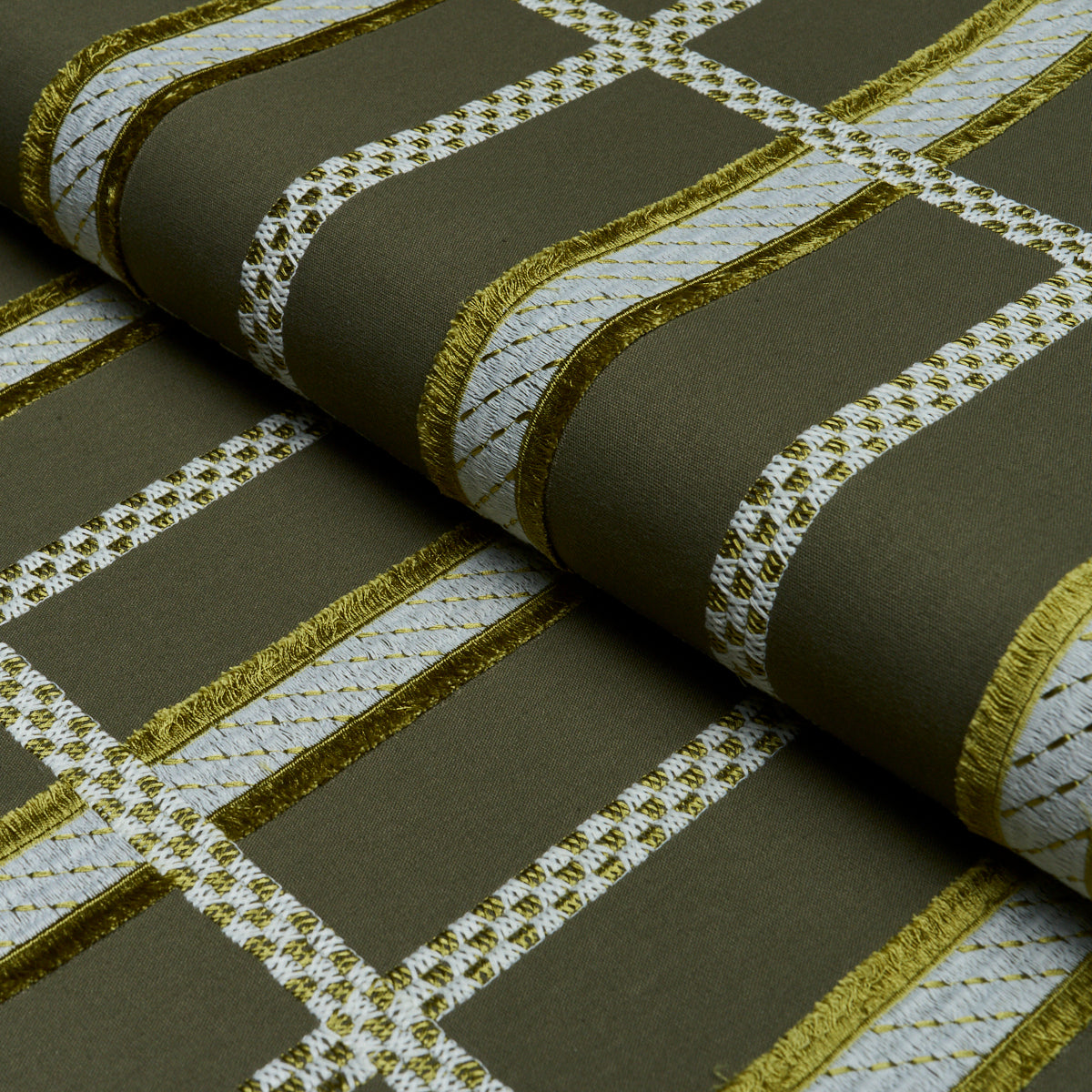Jukebox - Olive - Schumacher 88052 Fabric - Schumacher Fabric