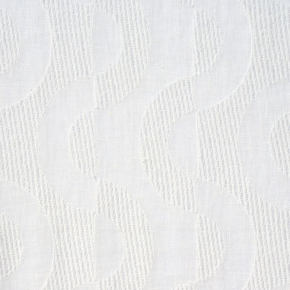 Stay In Tune Sheer - Nacre - Schumacher 88090 Fabric - Schumacher Fabric