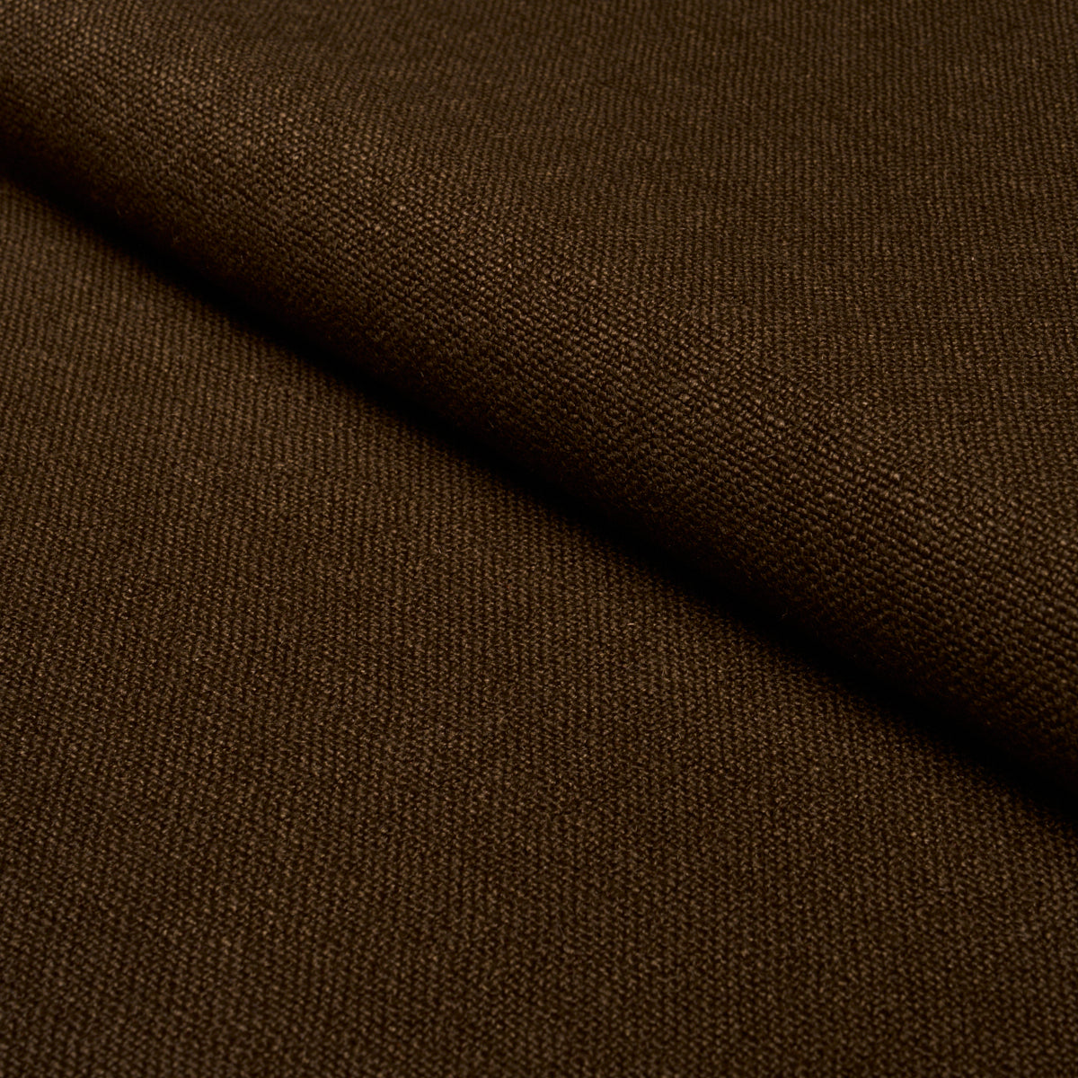Lars Rustic Linen - Umber - Schumacher 88130 Fabric - Schumacher Fabric