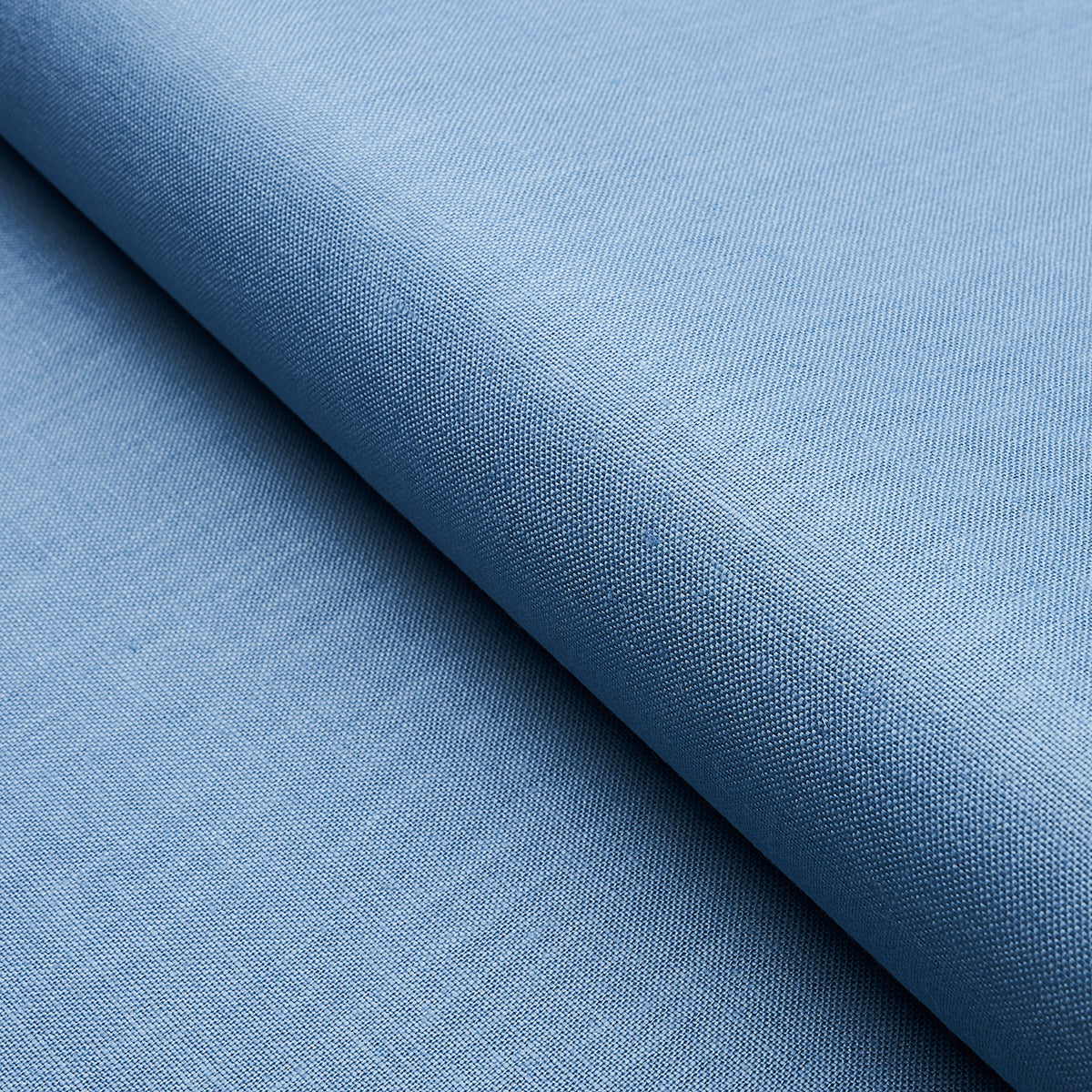 Middleton Linen - Chambray - Schumacher 93228 Fabric - Schumacher Fabric