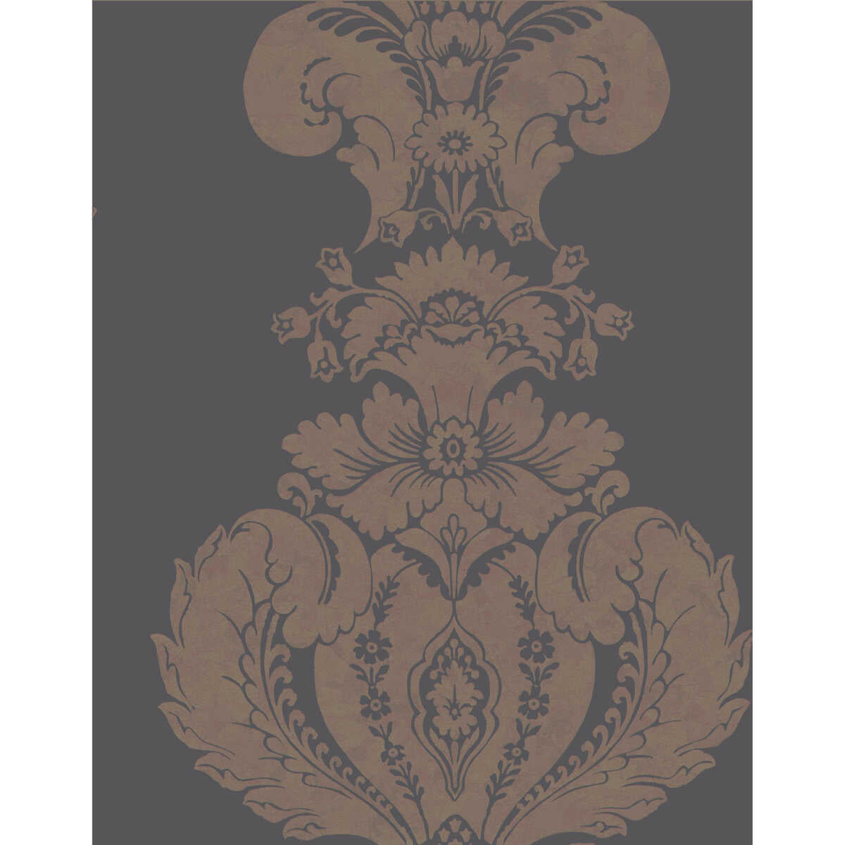 Baudelaire - Black And Bronze - COLE & SON Wallpaper
