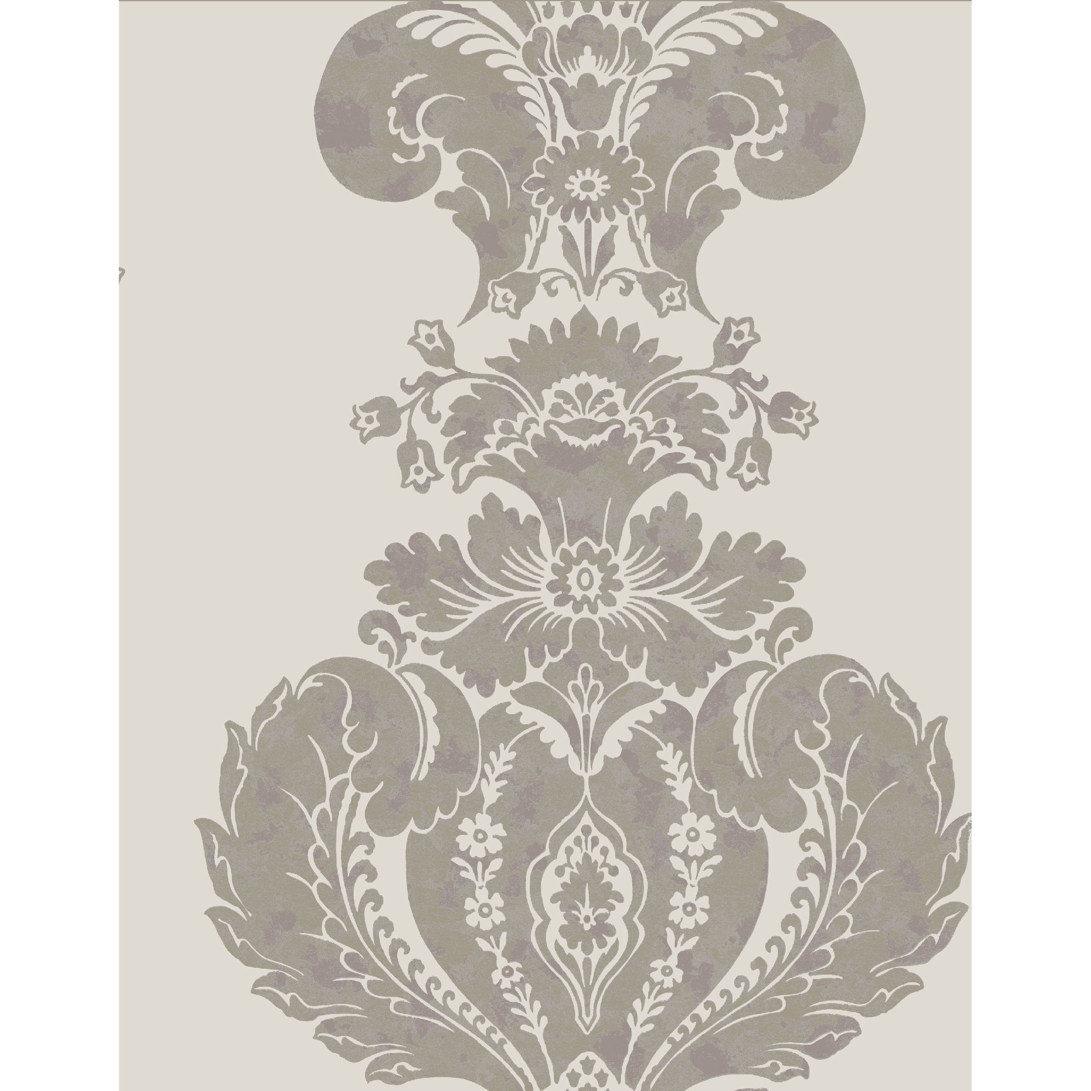 Baudelaire - Grey And Silver - Cole & Son Wallpaper