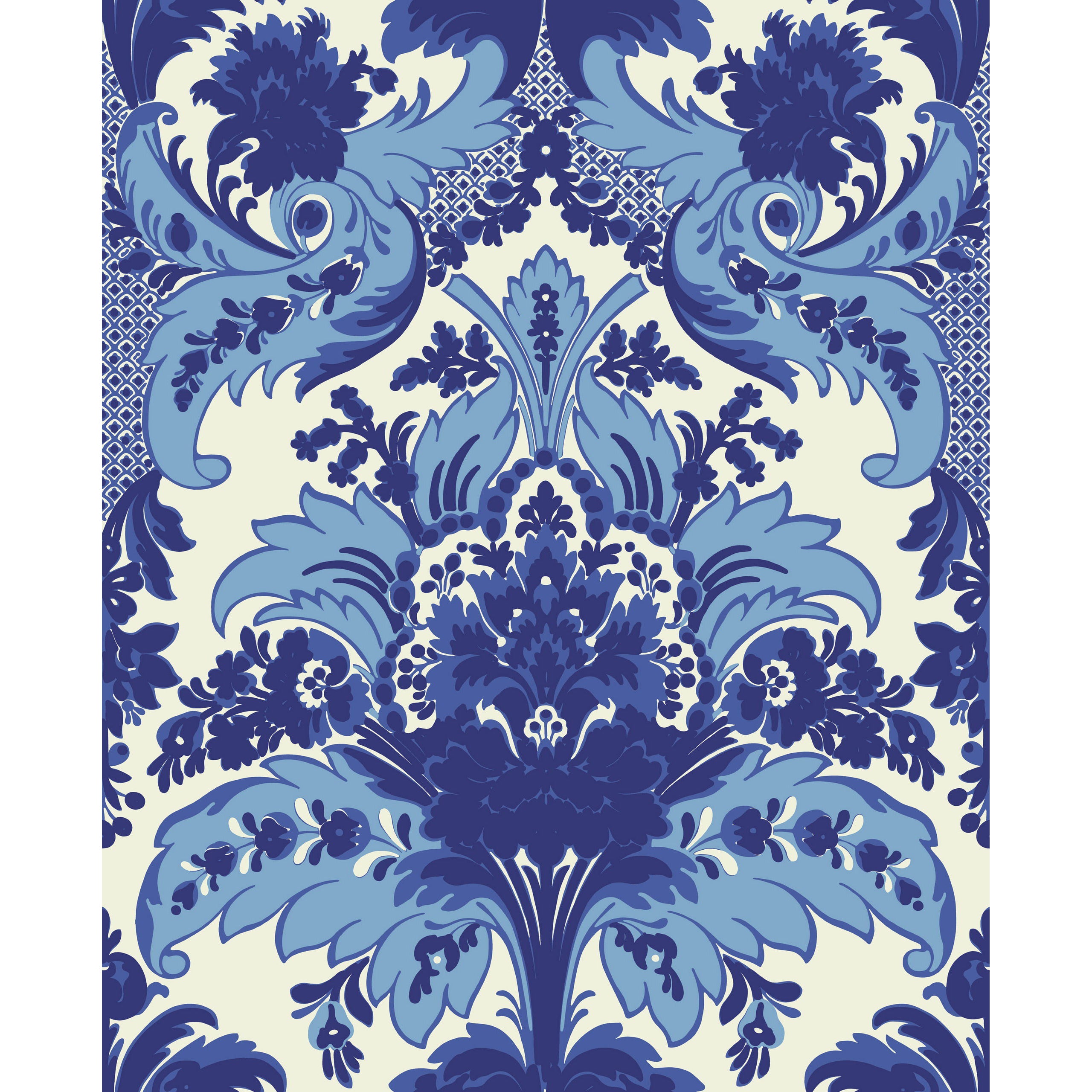 Aldwych - Blue & White - Cole & Son Wallpaper