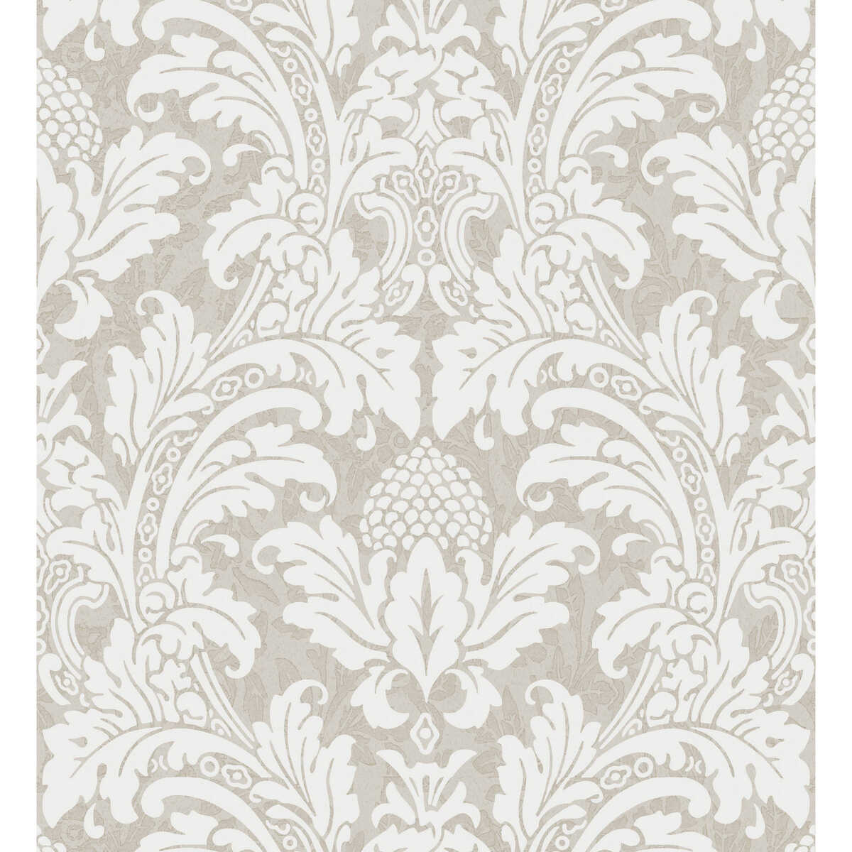 Blake - White And Silver - COLE & SON Wallpaper