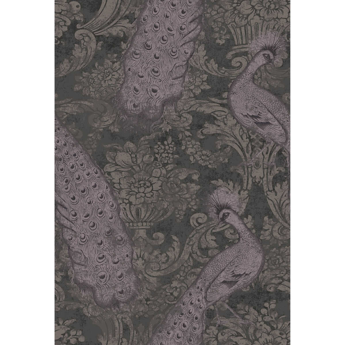 Byron - Amythest And Charcoal - COLE & SON Papel pintado