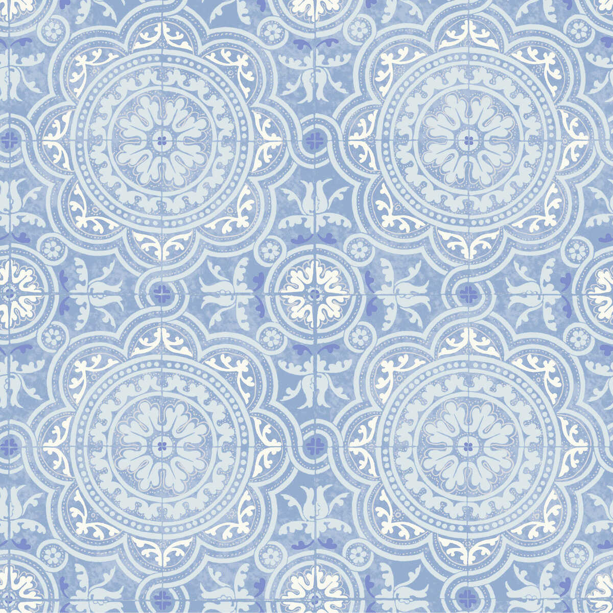 Piccadilly - Soft Blue - COLE & SON Wallpaper