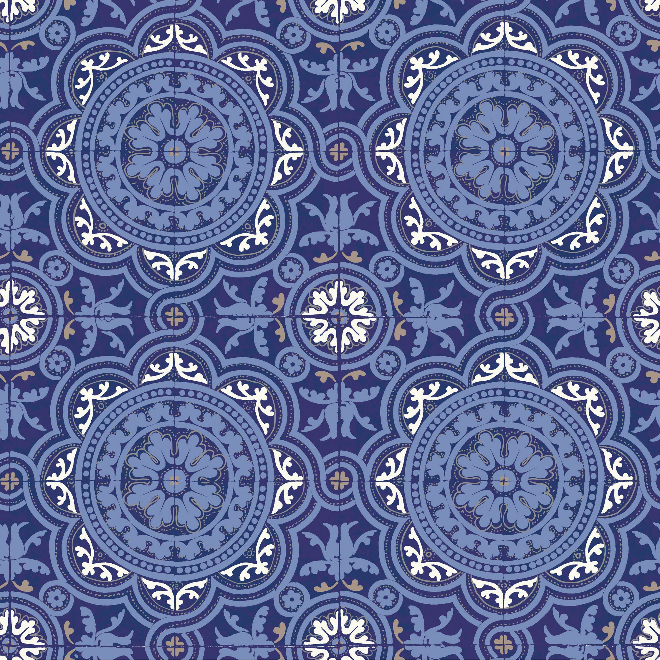 Piccadilly - Blue - Cole & Son Wallpaper