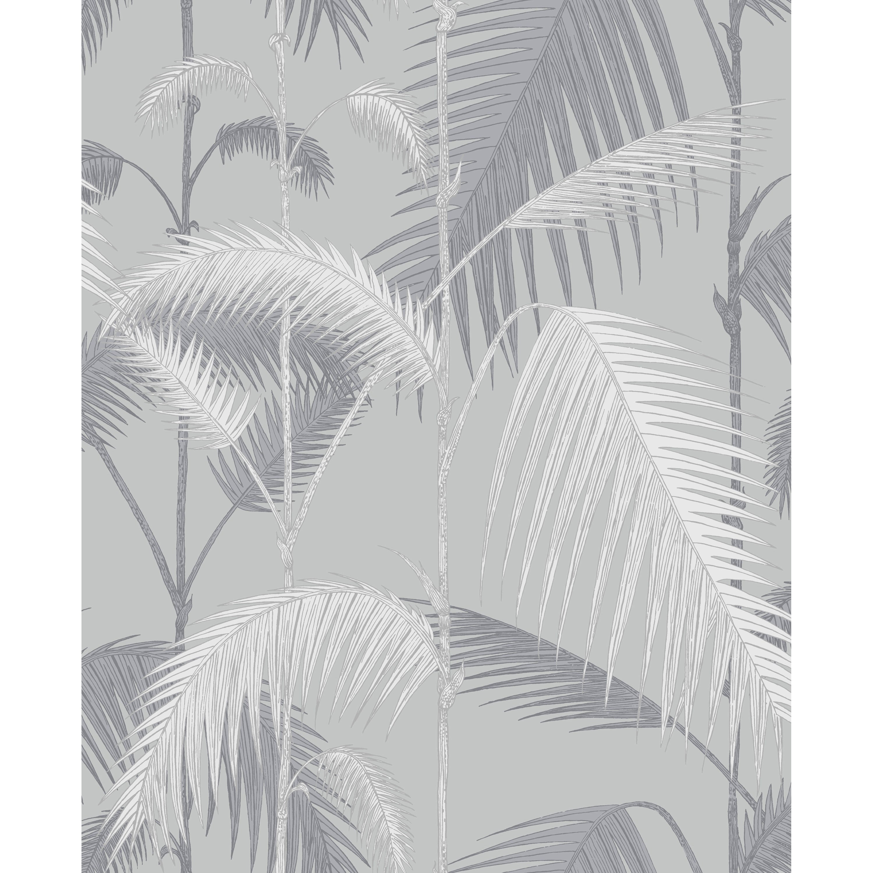 Palm Jungle - Lilac & Grey - Cole & Son Wallpaper