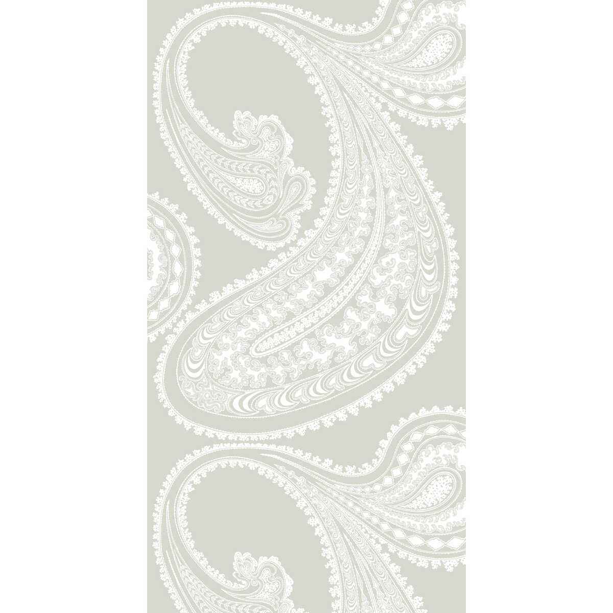 952011cs0 Rajapur White Linen Cole Son Wallpaper