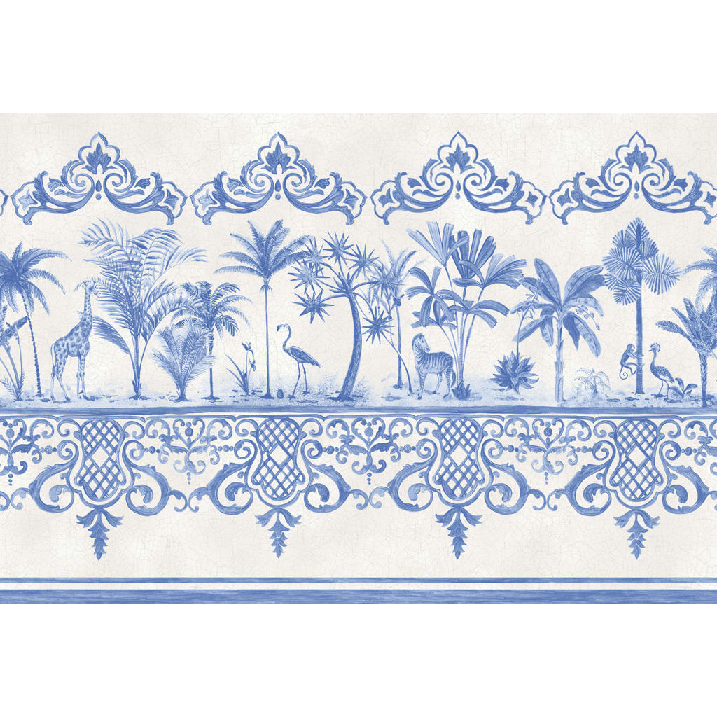 Rou Border - Cobalt Blue - Cole & Son Wallpaper