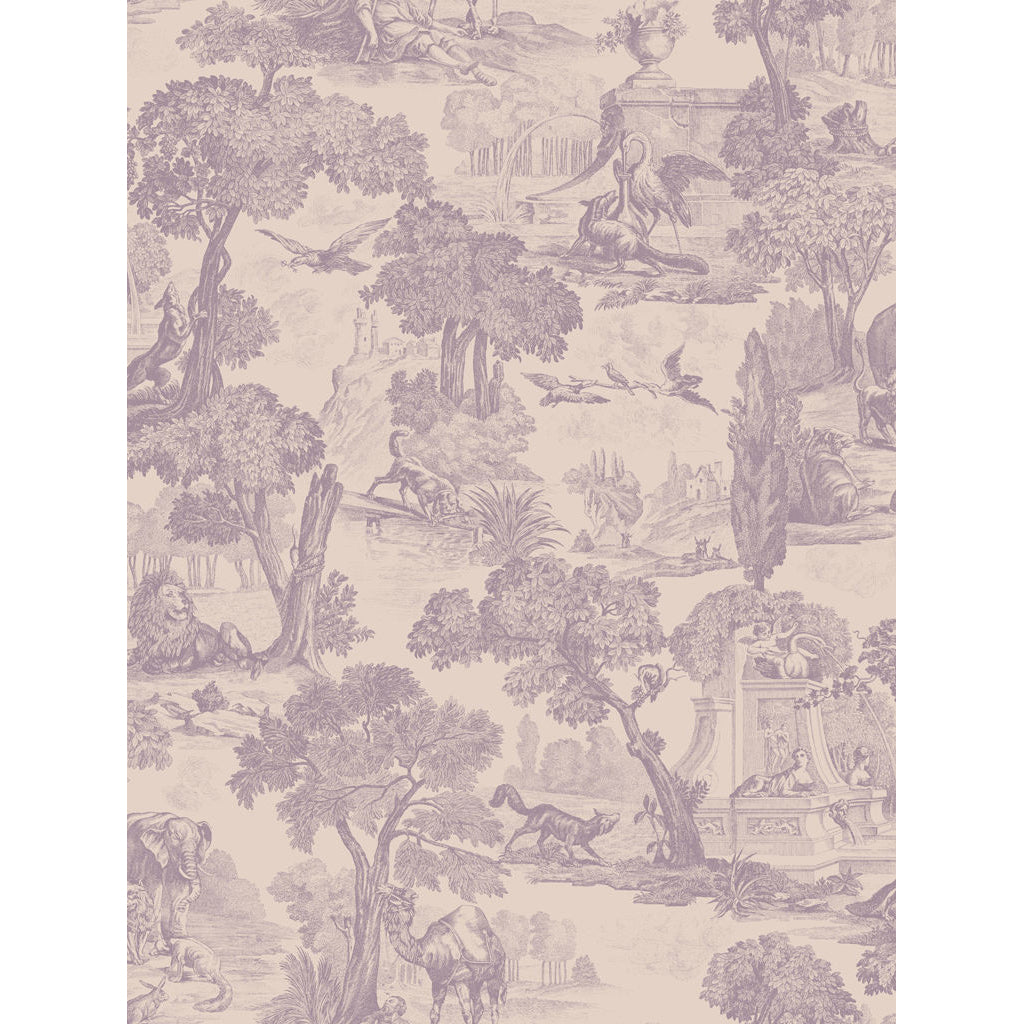 Versailles Wp - Mulberry - Cole & Son Wallpaper