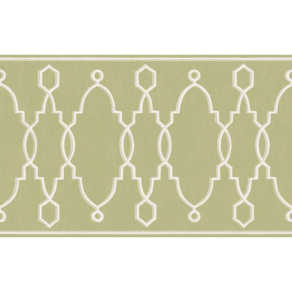 Parterre Border - Leaf Green - Cole & Son Wallpaper