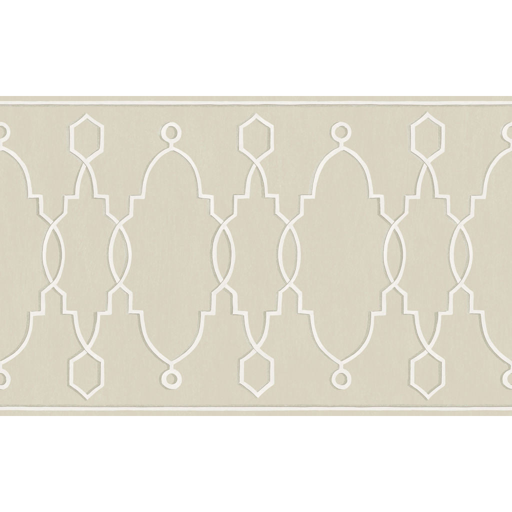 Parterre Border - Stone - Cole & Son Wallpaper