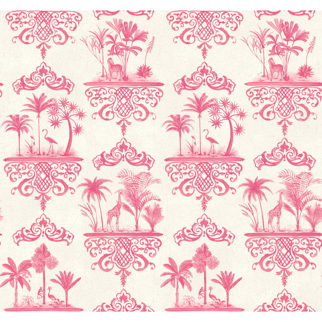 Rousseau - Rose Pink - Cole & Son Wallpaper