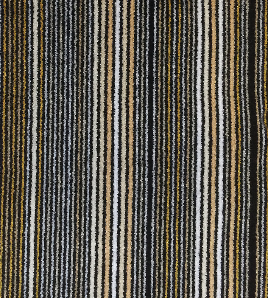 Pinstripe Velvet - York Gold