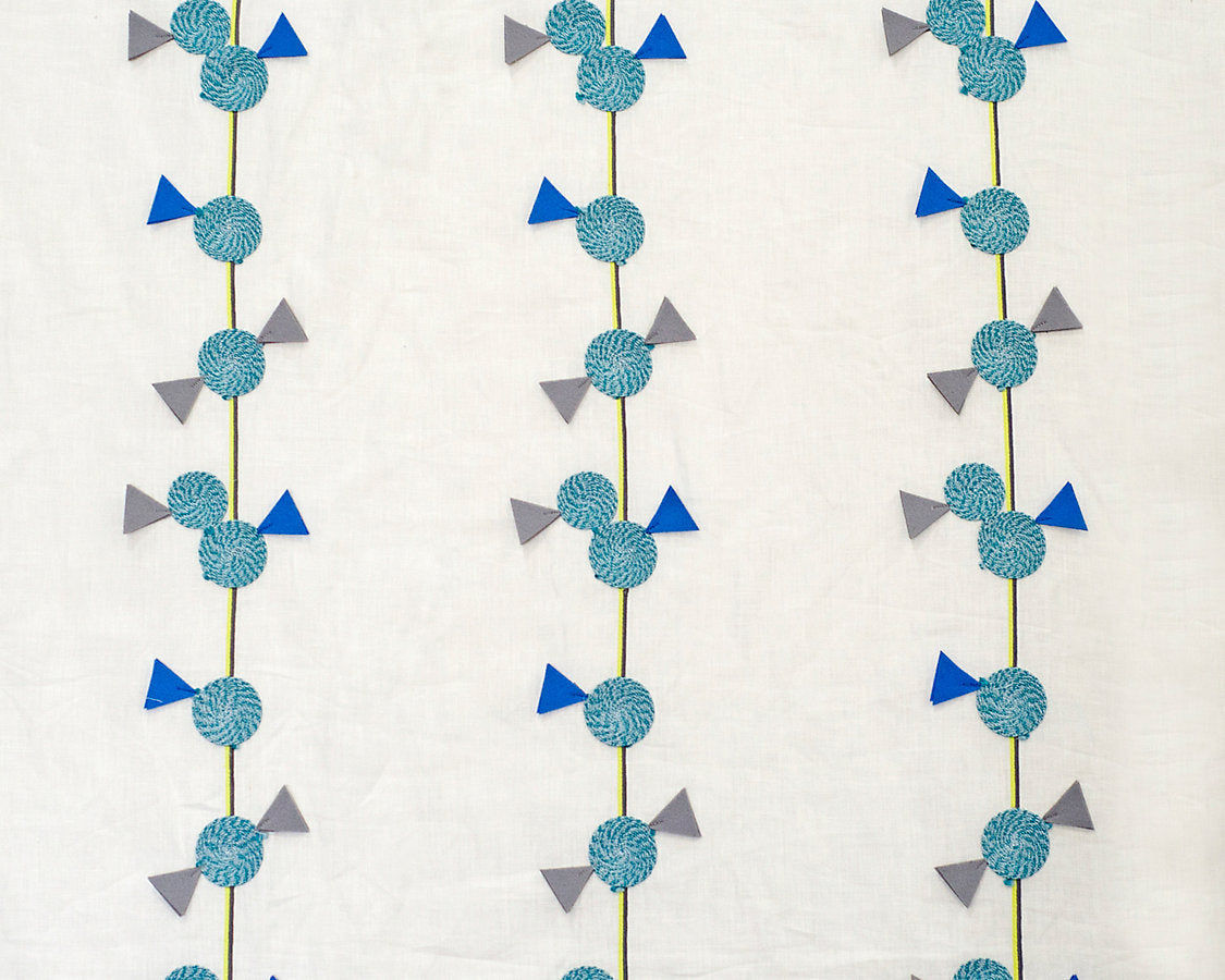Mini Swirl Lollipop - Cool Party - Scalamandre Fabric