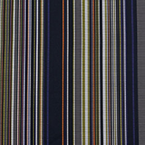Stripe Mania - Tropikal Black - Scalamandre Fabric