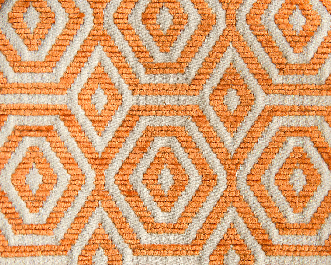 Geometric Drops - Orange Koi