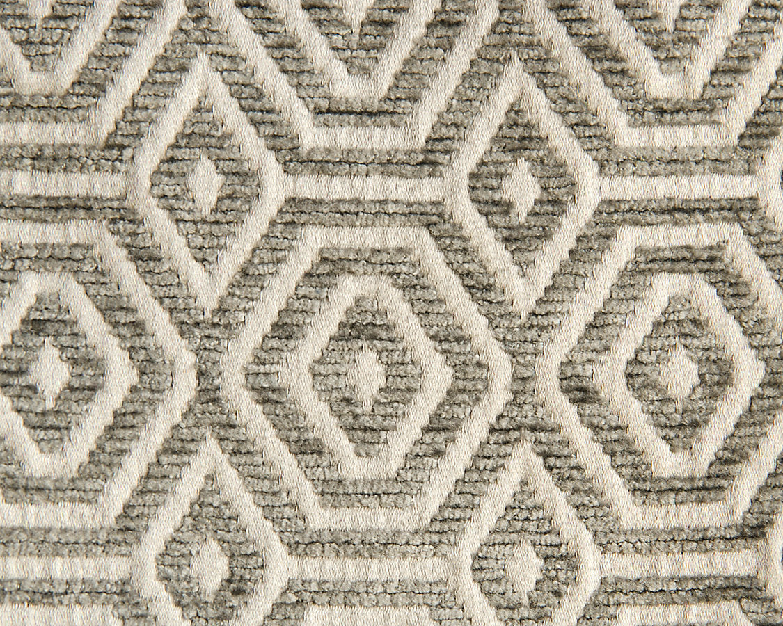 Geometric Drops - Castle Gray - Scalamandre Fabric