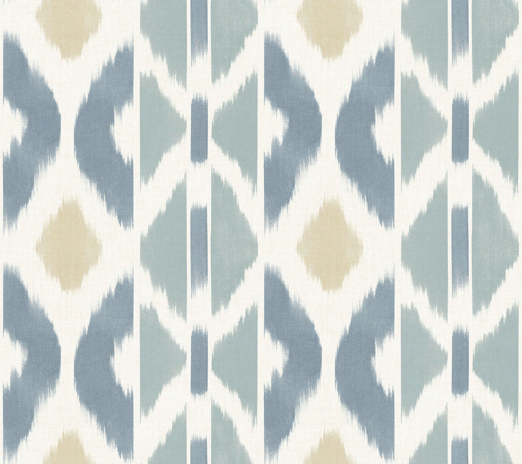 Patan - Denim - York Wallcoverings - AB3094