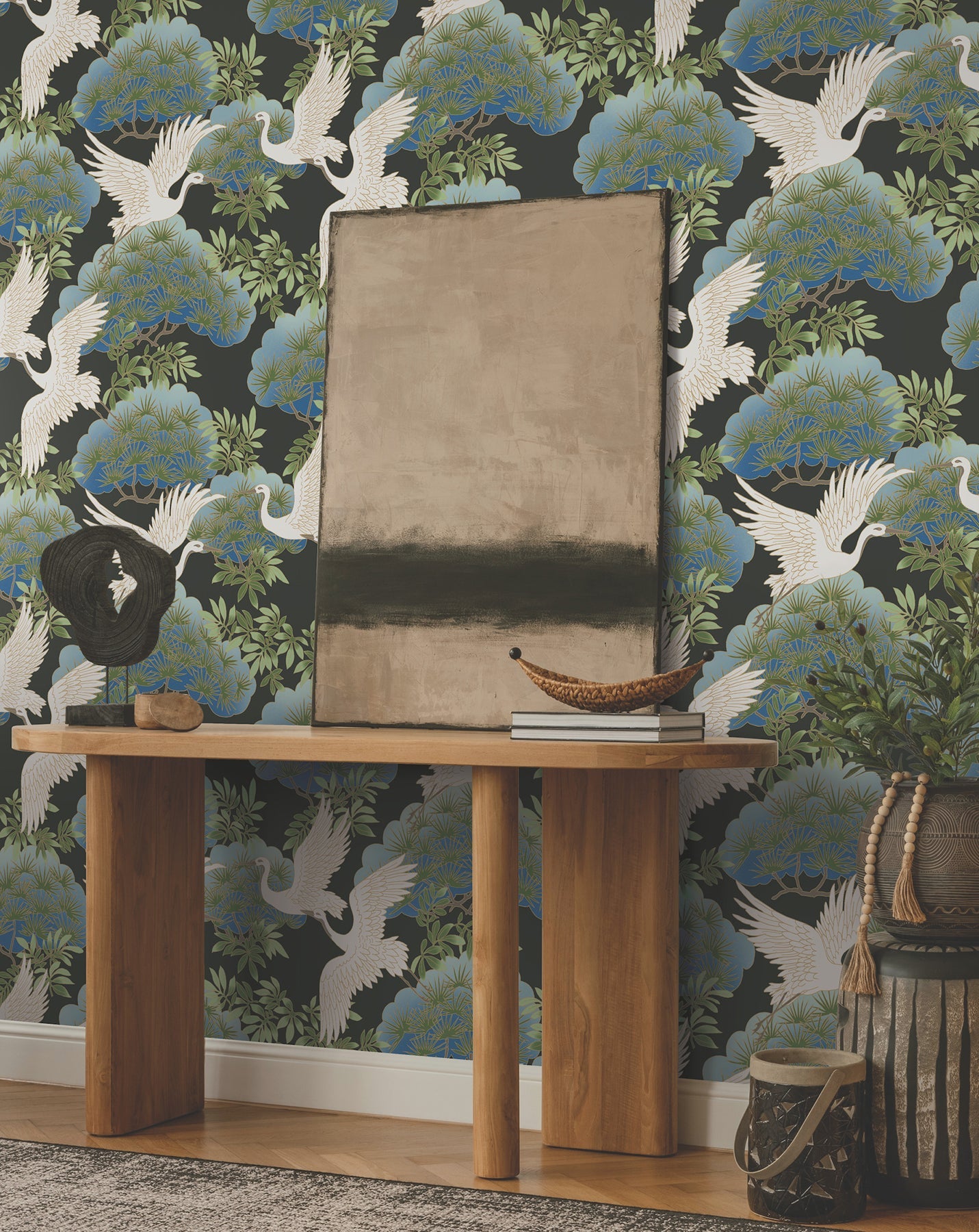 sprig-and-heron-wallpaper-black-york-wallcoverings-af6593