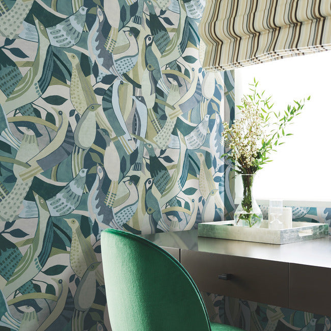 fauvist-flock-wallpaper-green-york-wallcoverings-ag2017