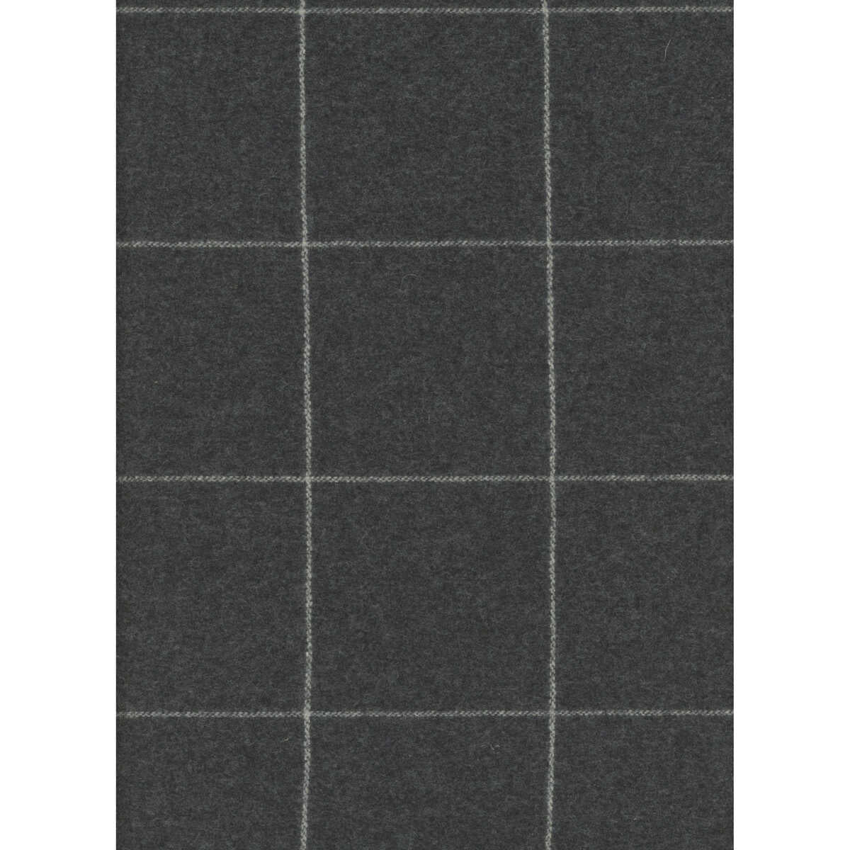 Wales - Charcoal - KRAVET COUTURE Fabric