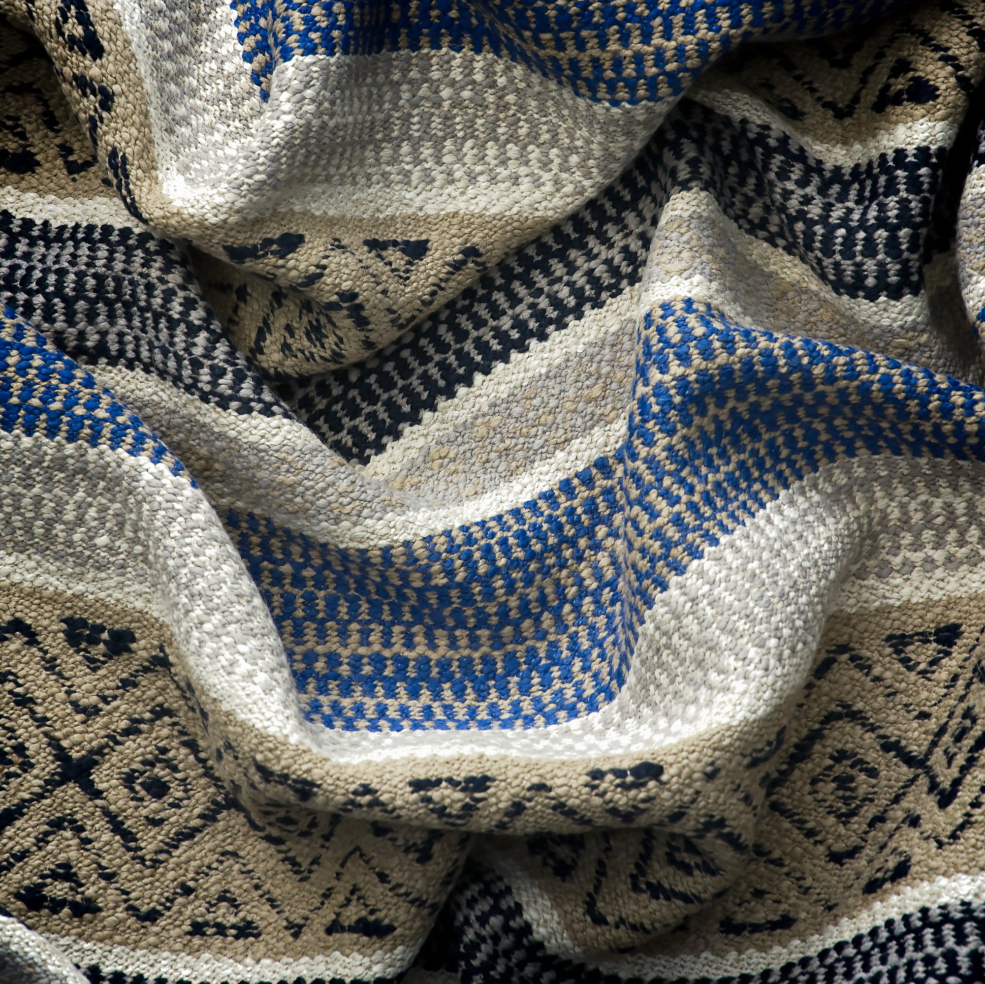 Pampas - Indigo - Kravet Couture Fabric