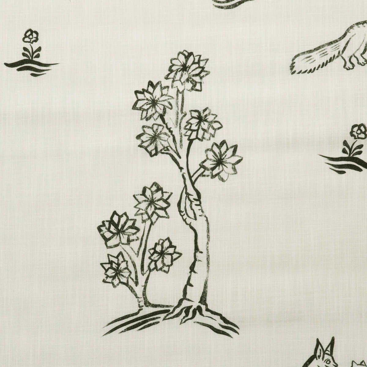 Friendly Folk Outdoor - Dusk - KRAVET COUTURE Fabric