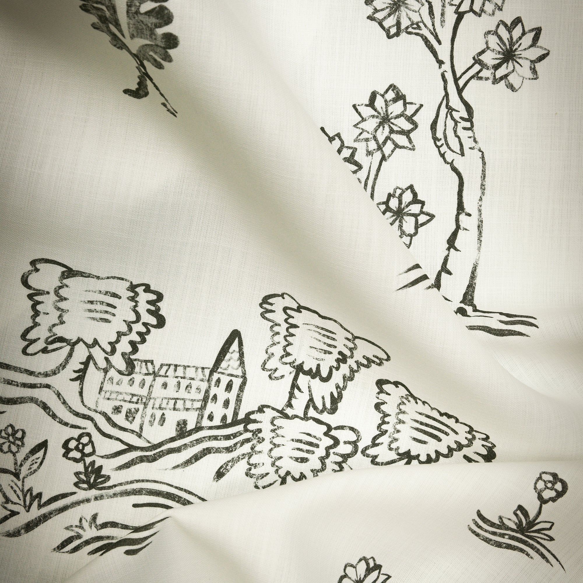 Friendly Folk Outdoor - Dusk - Kravet Couture Fabric