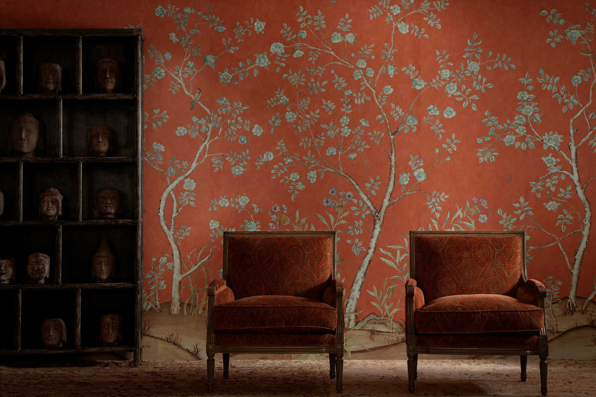 Bonfire - Autumn - KRAVET COUTURE Fabric