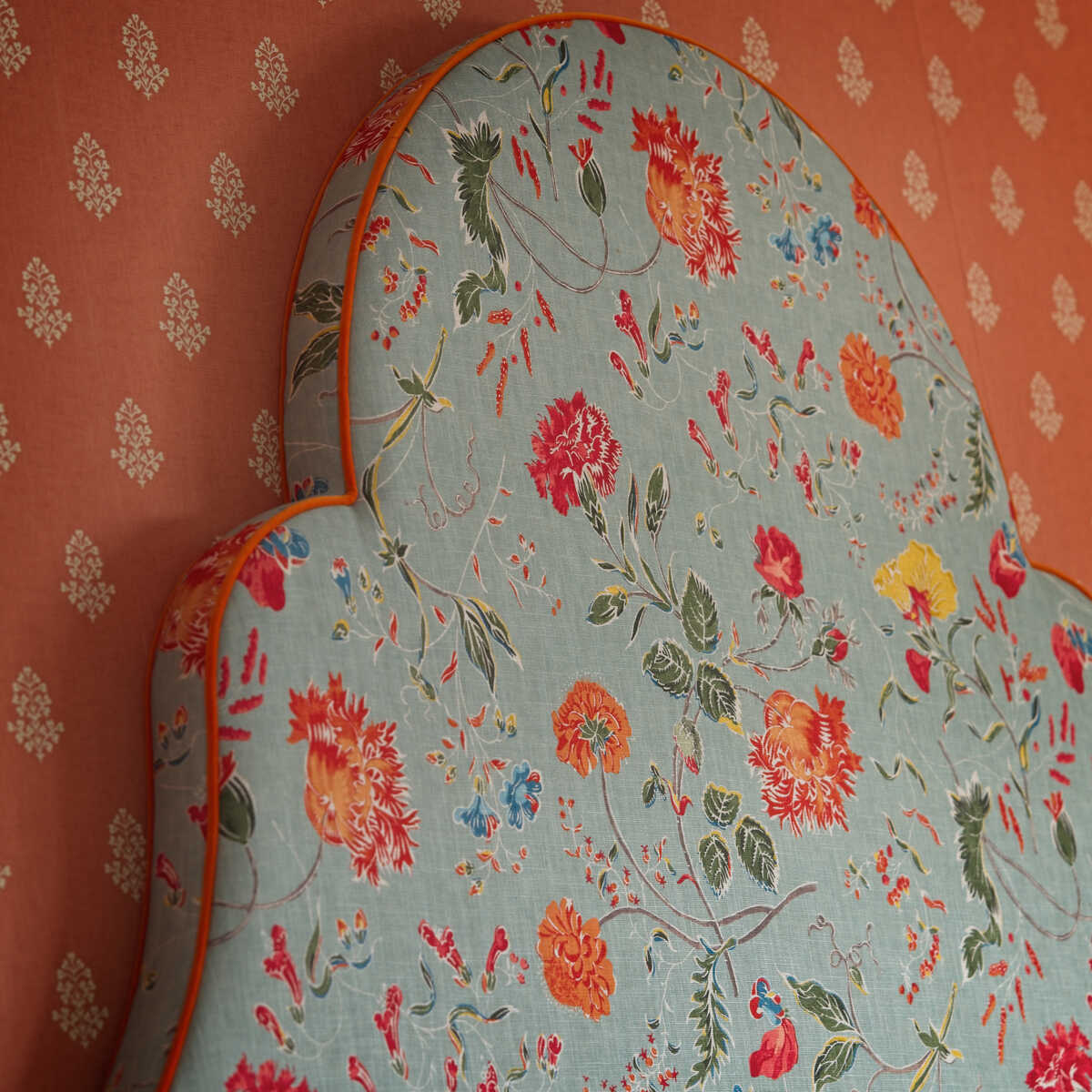 Wild Wood - Duck Egg - KRAVET COUTURE Fabric