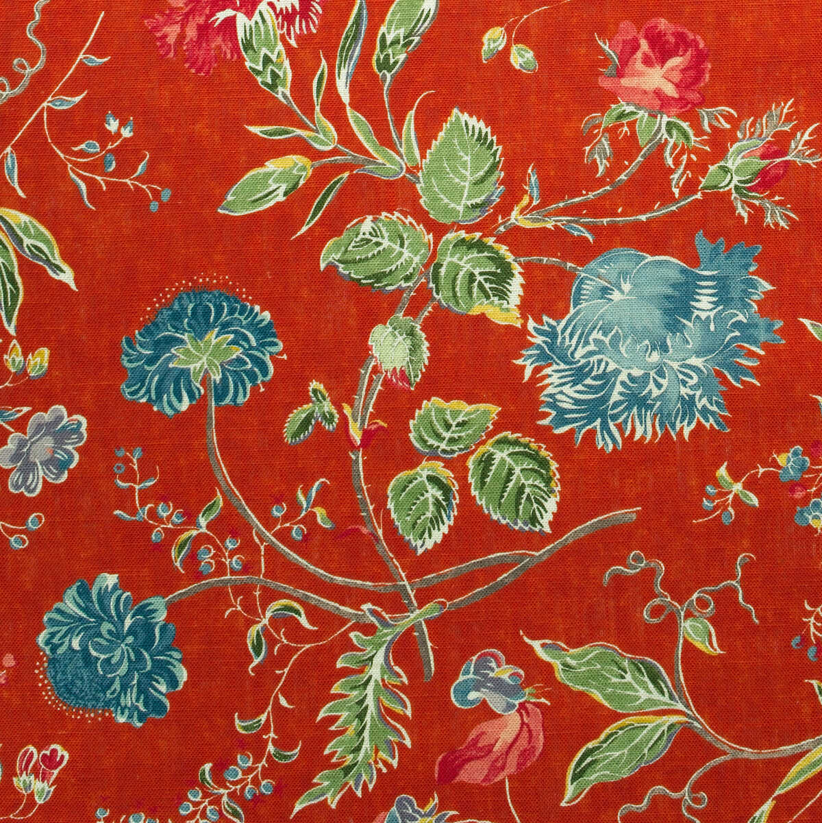 Wild Wood - Pumpkin - KRAVET COUTURE Fabric