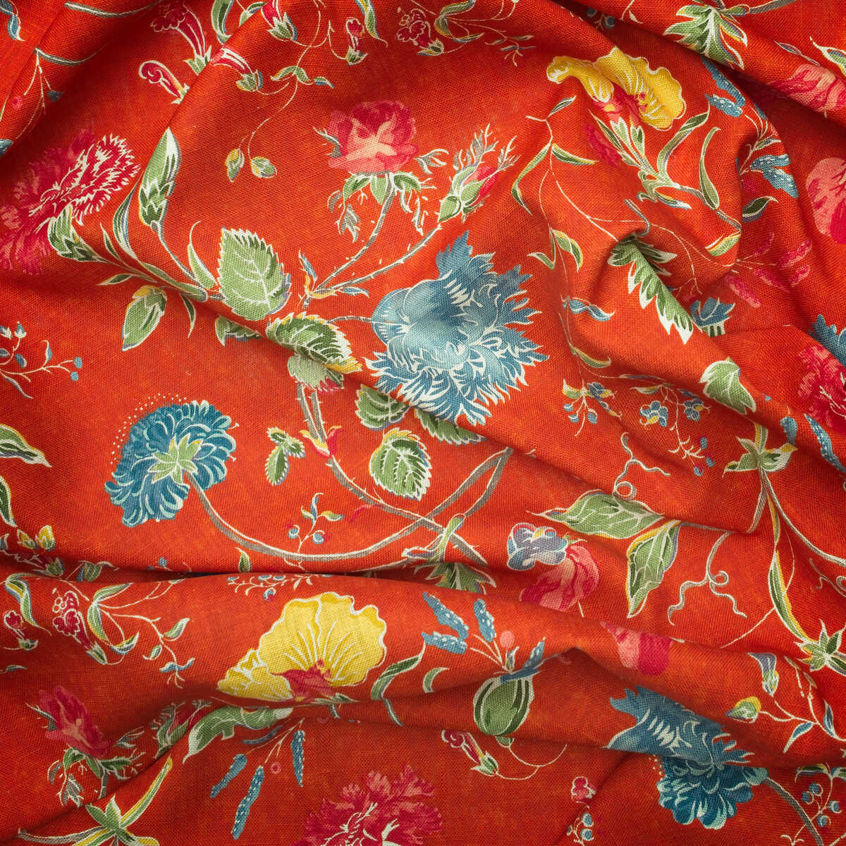 Wild Wood - Pumpkin - KRAVET COUTURE Fabric