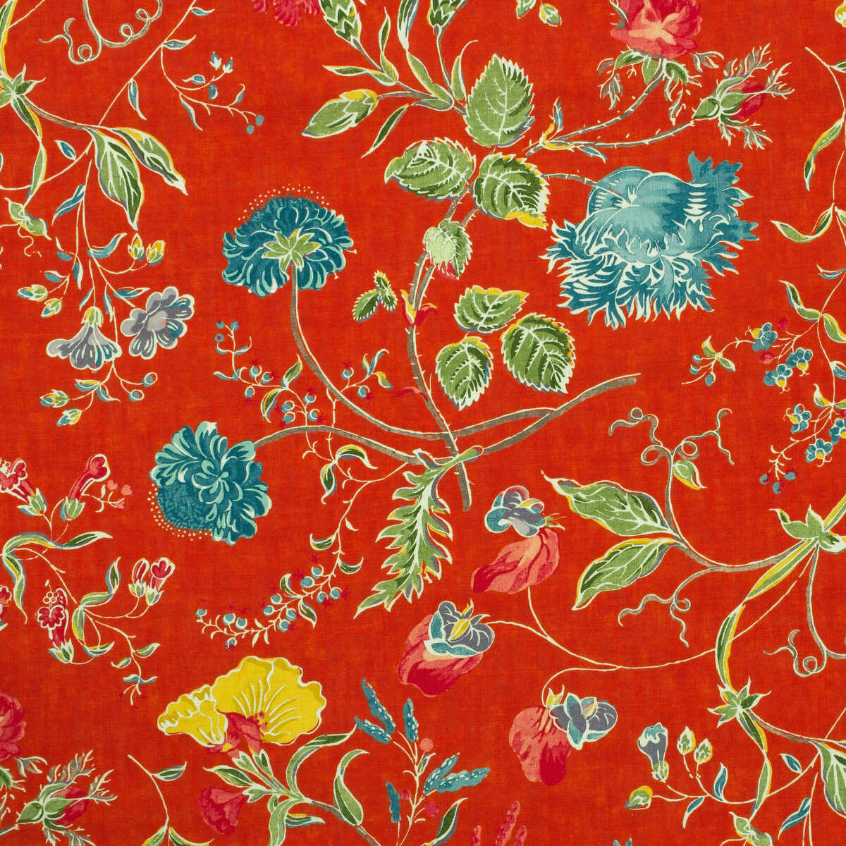 Wild Wood - Pumpkin Outdoor - KRAVET COUTURE Fabric