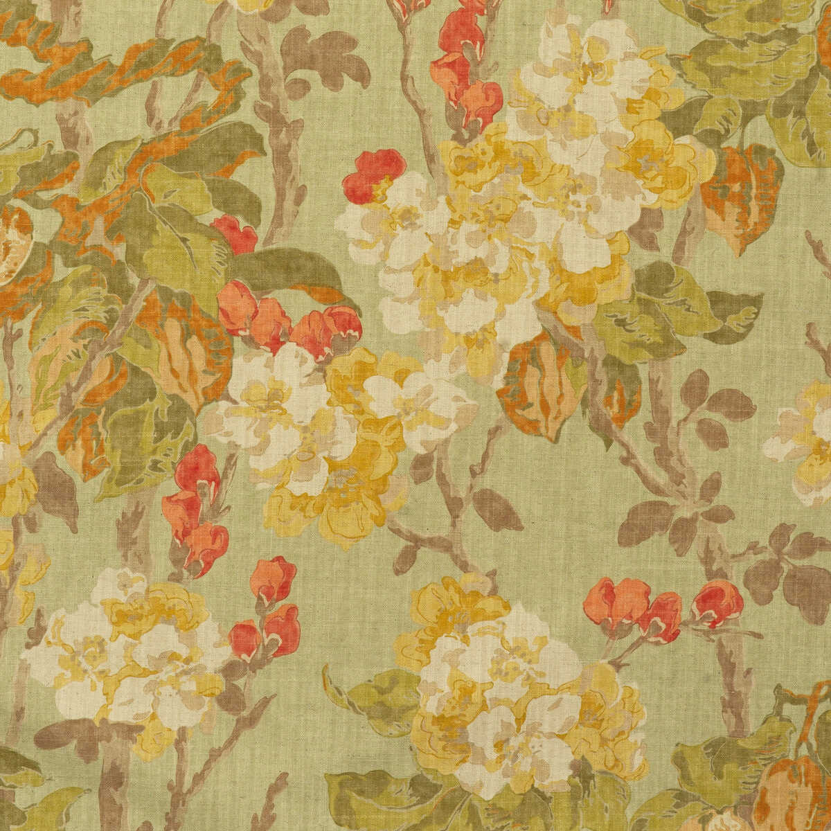 Midsummer - Sage - KRAVET COUTURE Fabric
