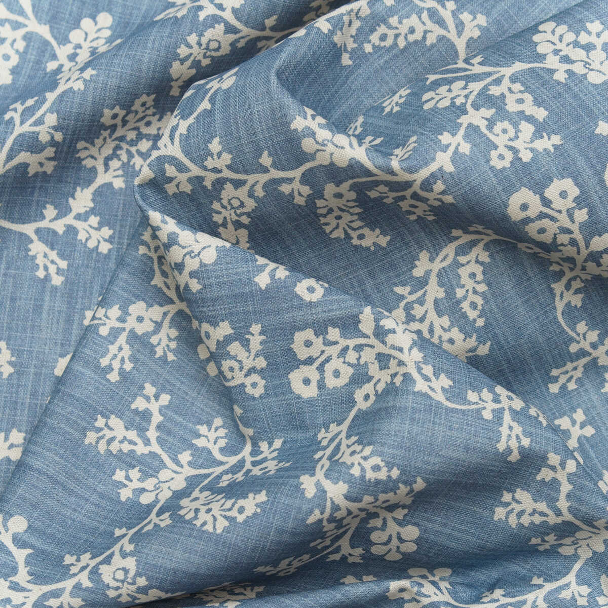 Vine - Denim - KRAVET COUTURE Fabric