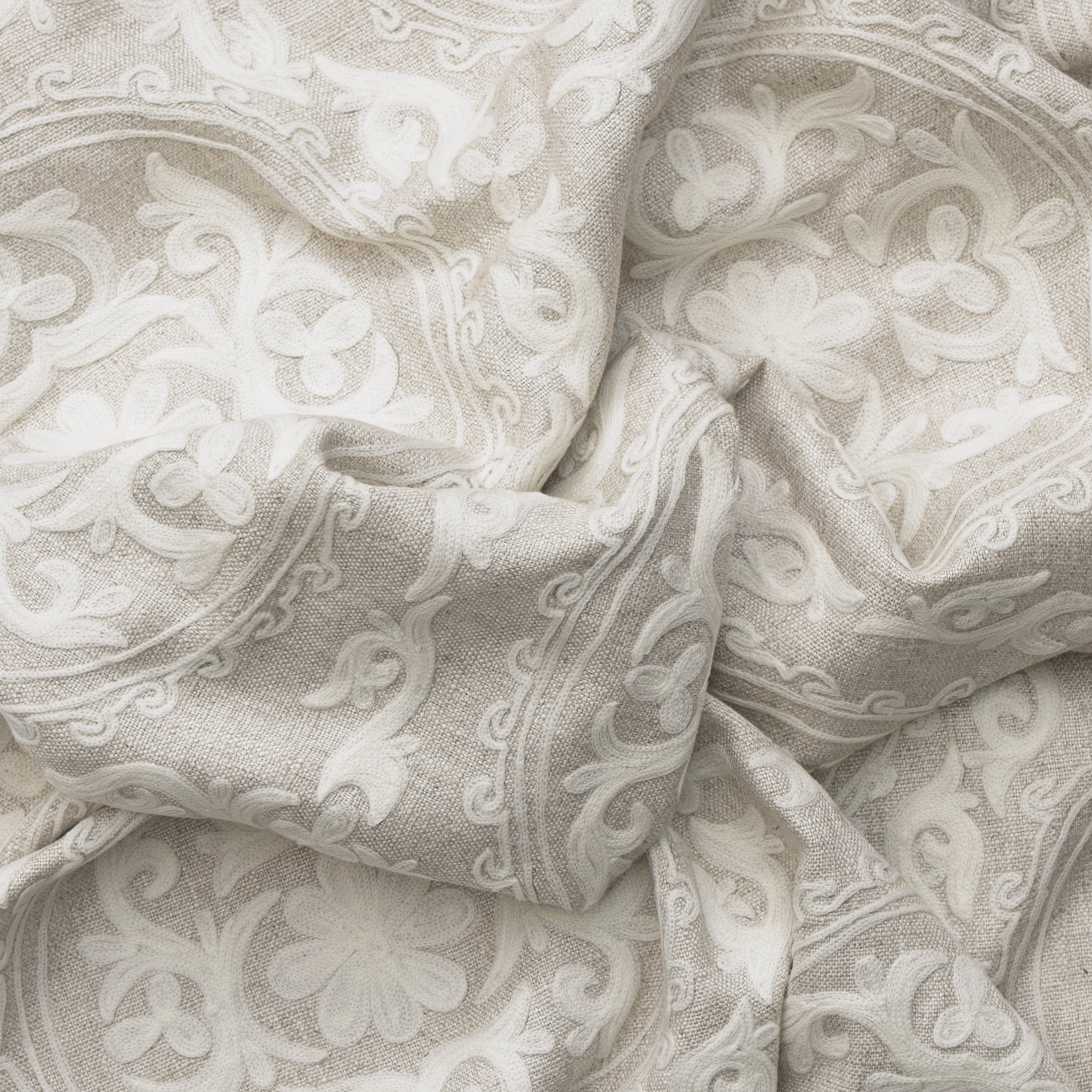 Yurt - Ivory - Kravet Couture Fabric