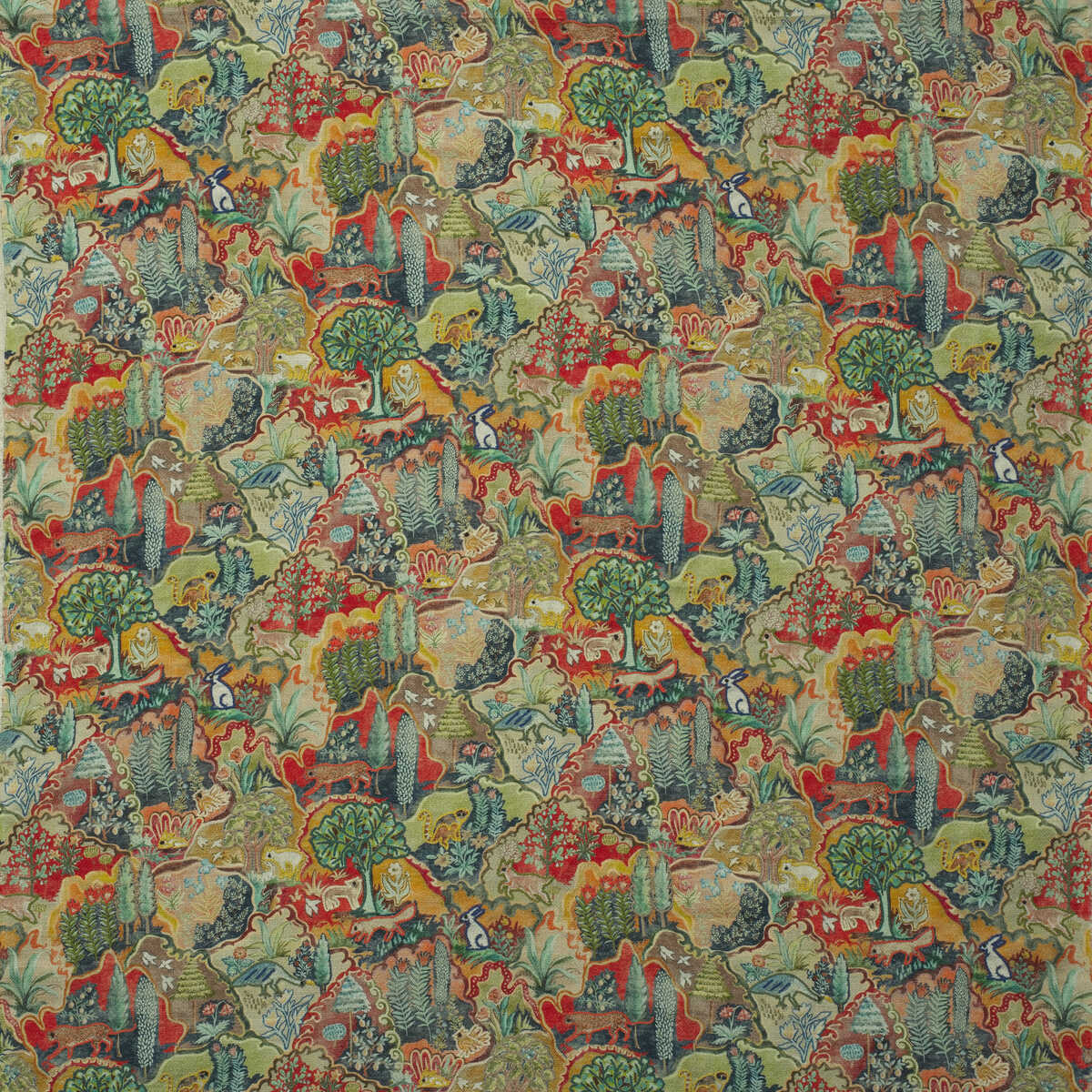 Forest - Multi - KRAVET COUTURE Tela