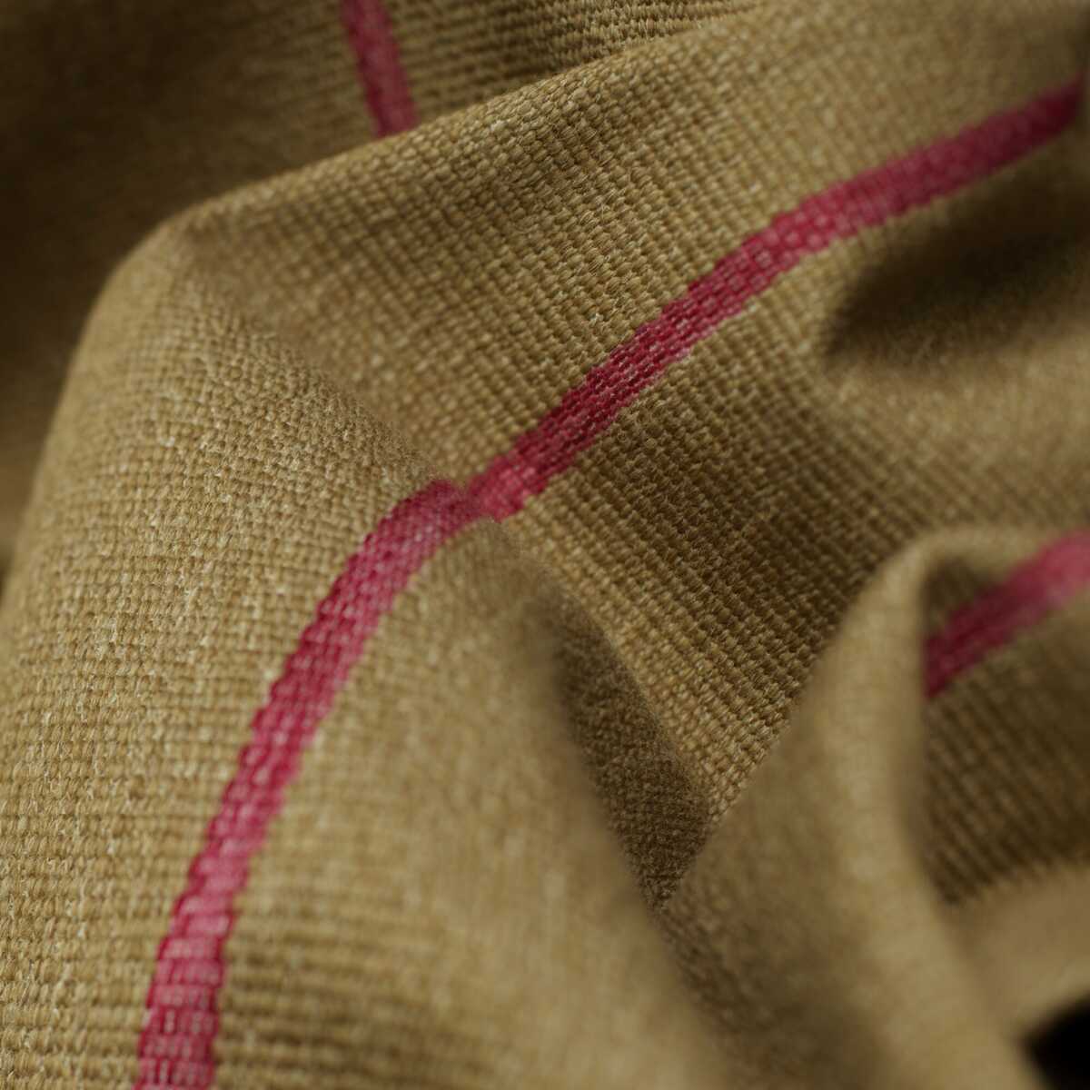Desert Stripe - Pink - KRAVET COUTURE Fabric