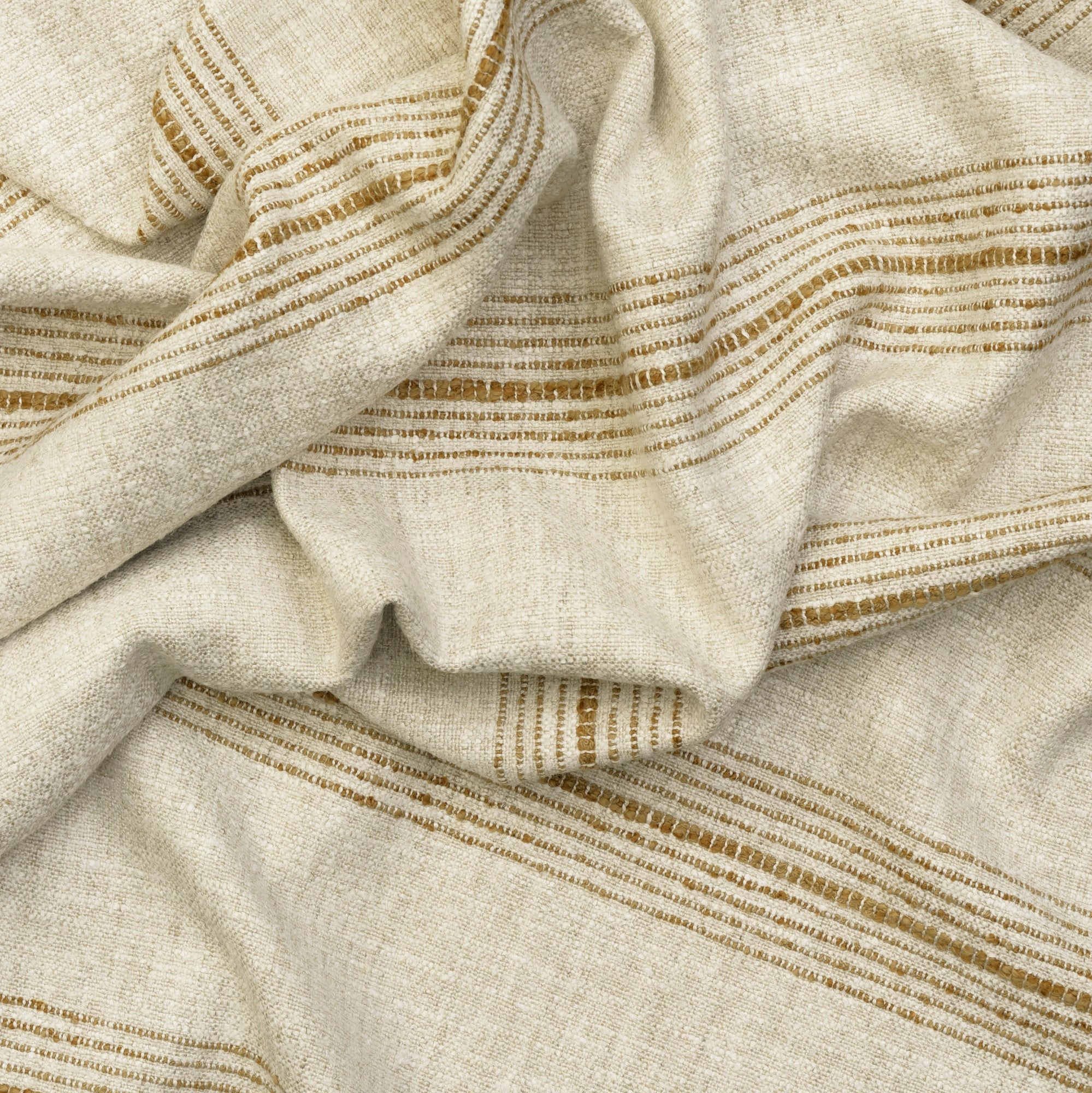Atrani Stripe - Ochre - Kravet Couture Fabric